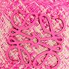 Loewe Logo Drawstring Closure Iraca Palm Leather Basket Phone Bag Women Handbags Pink C630G35X02-7925