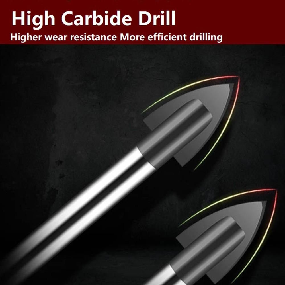 10 шт., сверло 6 мм, аксессуары для электроинструментов, карбид вольфрама