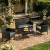 Elegant outdoor furniture set, garden furniture set, conversation furniture set, balcony furniture set