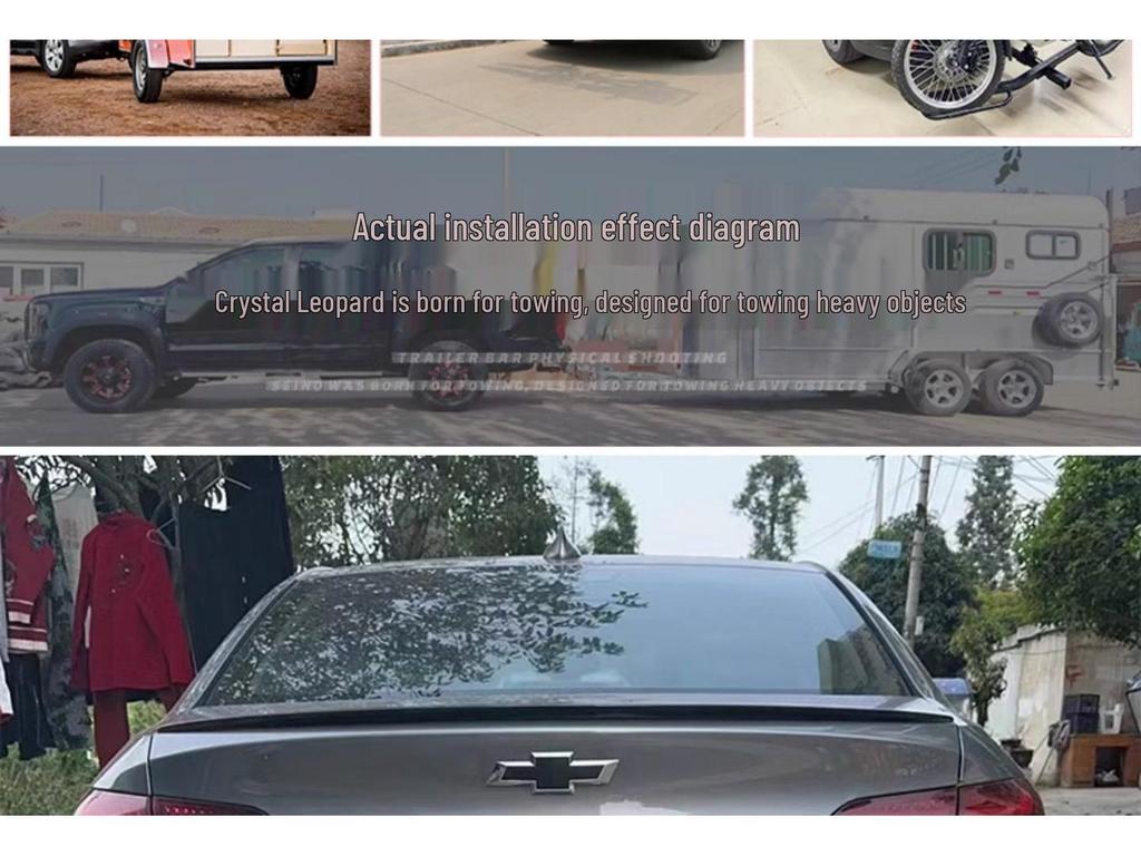 Заднее буксирное сцепное устройство и крюк для модификации бампера Chevrolet Cruze/Cavalier