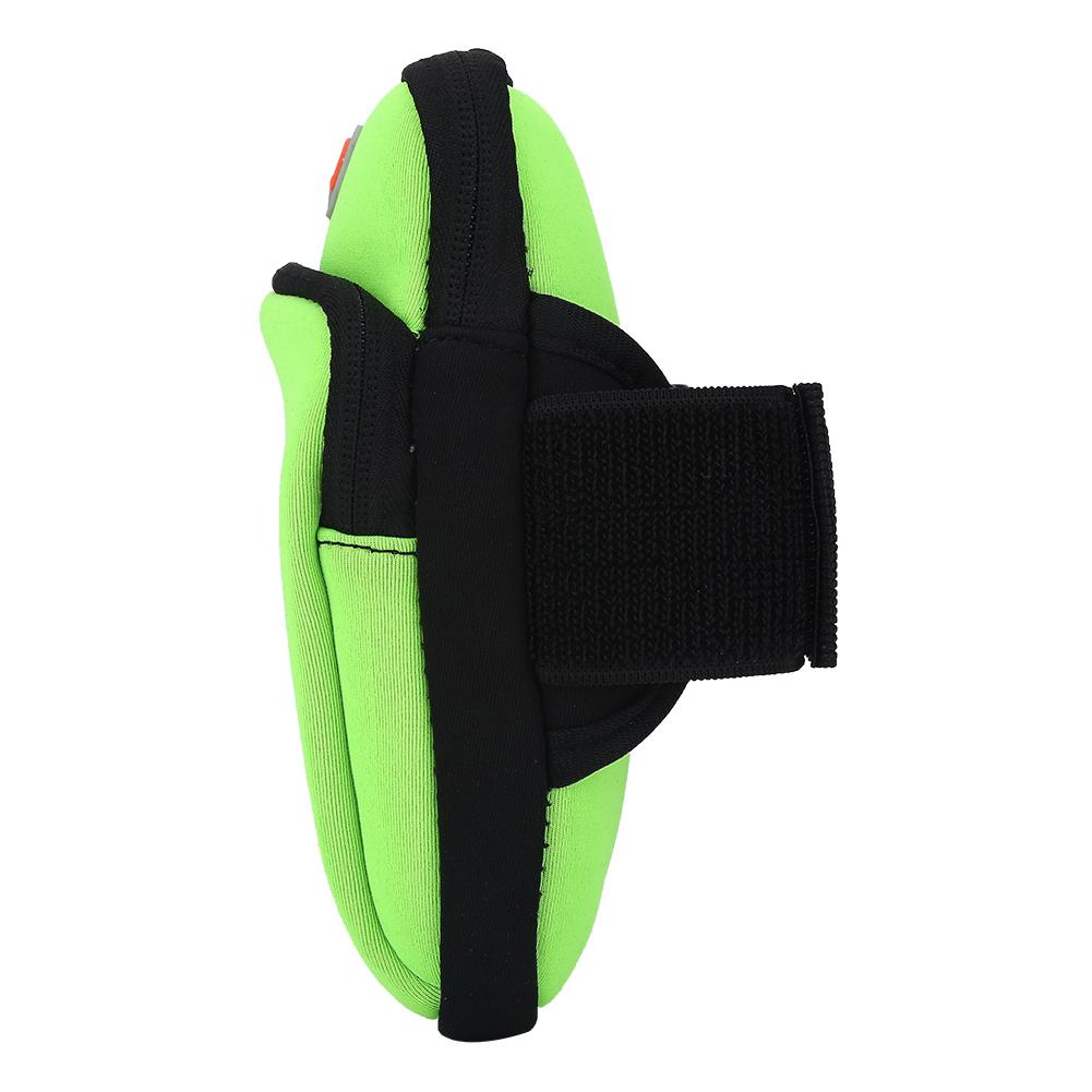 Outdoor Sport Running Jogging Exercise Gym Arm Wrist Pouch Armband Phone Case Bag Green