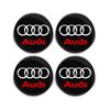 Для Audi A7 4 шт. Колпачок ступицы колеса автомобиля Значок Эмблема Наклейка Наклейка на колесо для Audi Sline A1 A2 A3 A4 A4L P 8V 8L RS RS3 RS4 RS5 RS6 S1 S2
