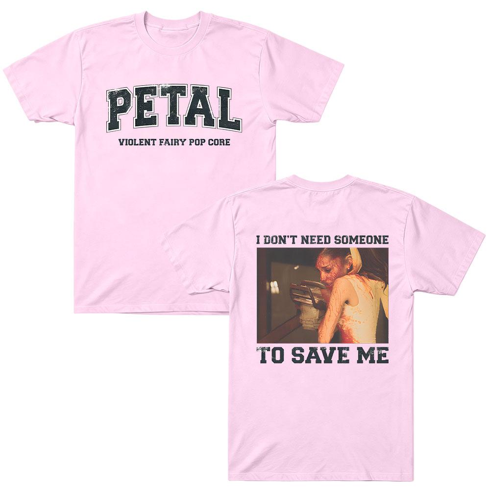 Petal Core T-shirt Graphic Cotton T-shirt for Men's Clothes Women's Summer Fashion Casual Short Sleeve Comfort Tee