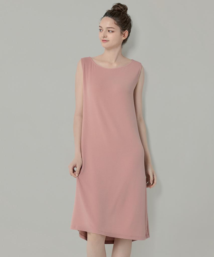 BYC Silky Boat Neck Dress