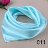 Pure Silk Scarf Female Occupation In Autumn and Winter Dance Small Decorative Scarves