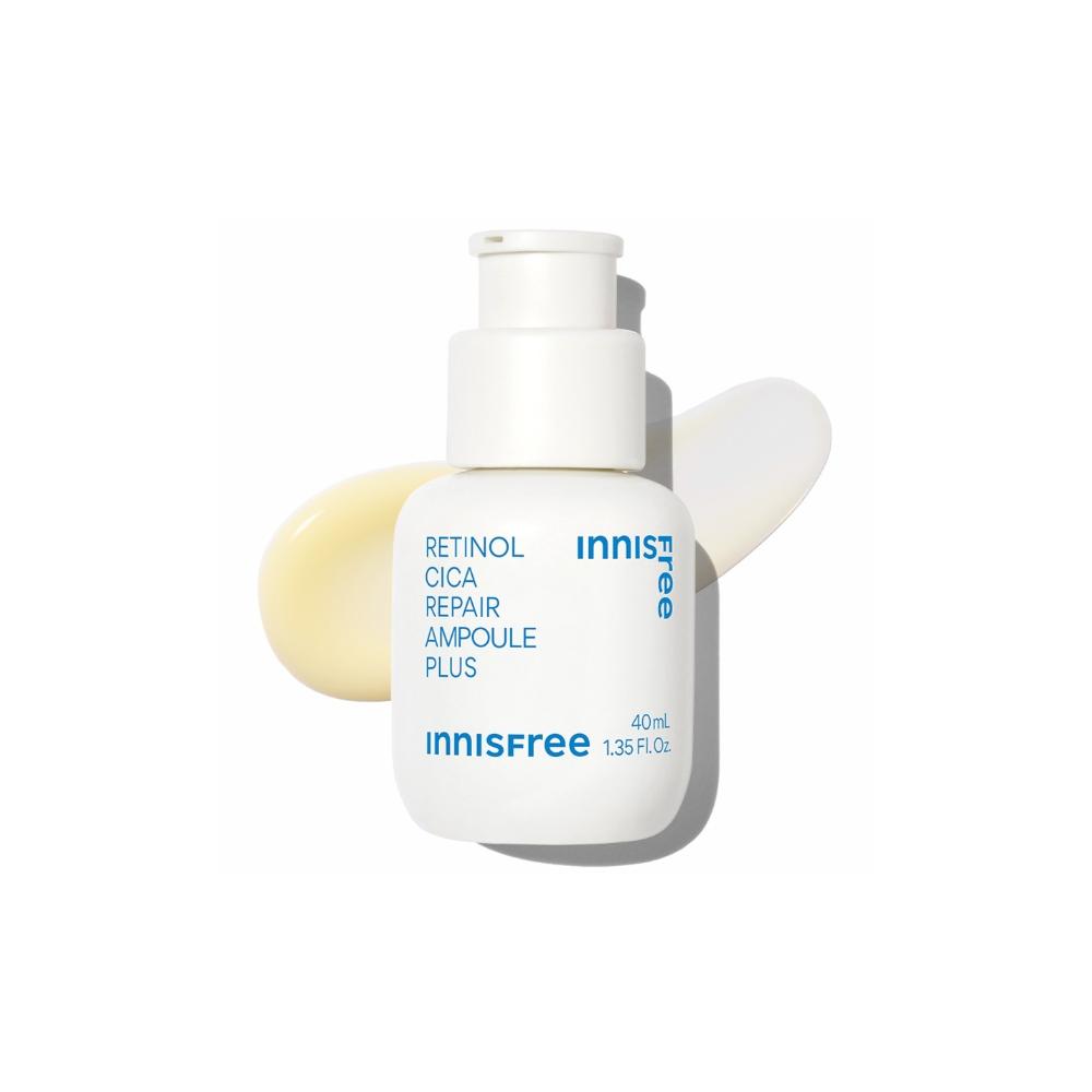 Gentle Retinol Cica Repair Ampoule 40ml (Innisfree) - Daily Soothing & Post-Acne Trace Care