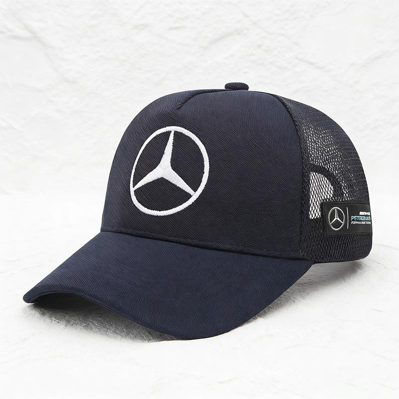 CQH1 Fashion Baseball Cap Outdoor Breathable Mesh Cap Unisex Sun Protection Hats For Mercedes Benz A C E S G Class GLC CLE CLA GLBGLS