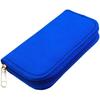 Memory Card Case - Carrying Case Suitable for Micro SD, Mini SD and 4X CF, Card Holder Bag Wallet for Media Storage Organization (Blue)