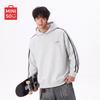 MINISO Men's Heavyweight Color-Block Hooded Pullover