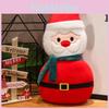 Очаровательная плюшевая кукла Санта Клауса, снеговик, мягкие игрушки для комнаты, детский рождественский подарок
