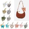 Distinctive Bowknot Handbag Accessory Stylish Bag Chain with Butterfly Detailing