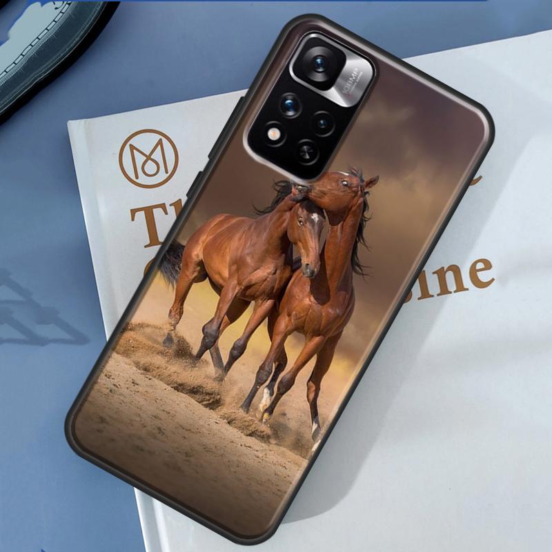 Чехол Бегущие лошади Для Redmi 9 10 10A 10C 9A 9C 12C Чехол Для Redmi Note 8 9 10 12 11 Pro 9S 10S 11S