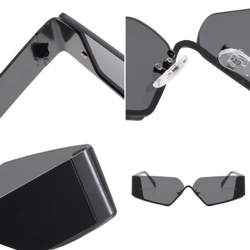 Future Rimless Sunglasses European and American Street Shot Sun Glasses Personality Glasses Outdoor Shades for Men Women