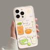 Прозрачный Освежающий Фруктовый Летний Мягкий Чехол для iPhone 17/16 Pro Max/15/14/13/12