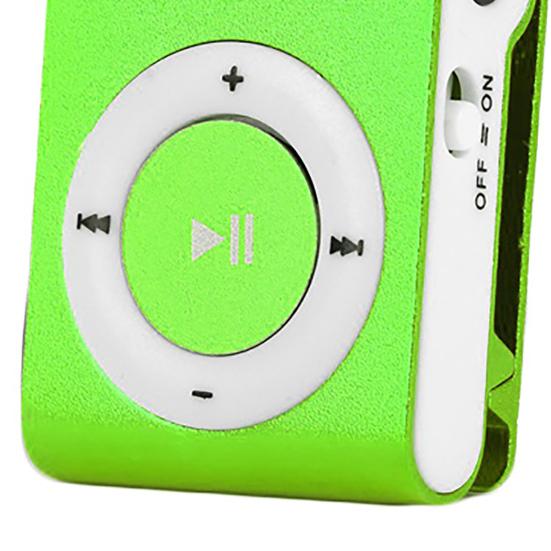 Мини MP3-плеер Слот для карты Металлический Портативный TF Клип USB Спорт Цифровая Музыка