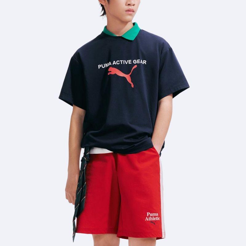 PUMA Kids T Shirts V Neck Thin 353226117209-80802
