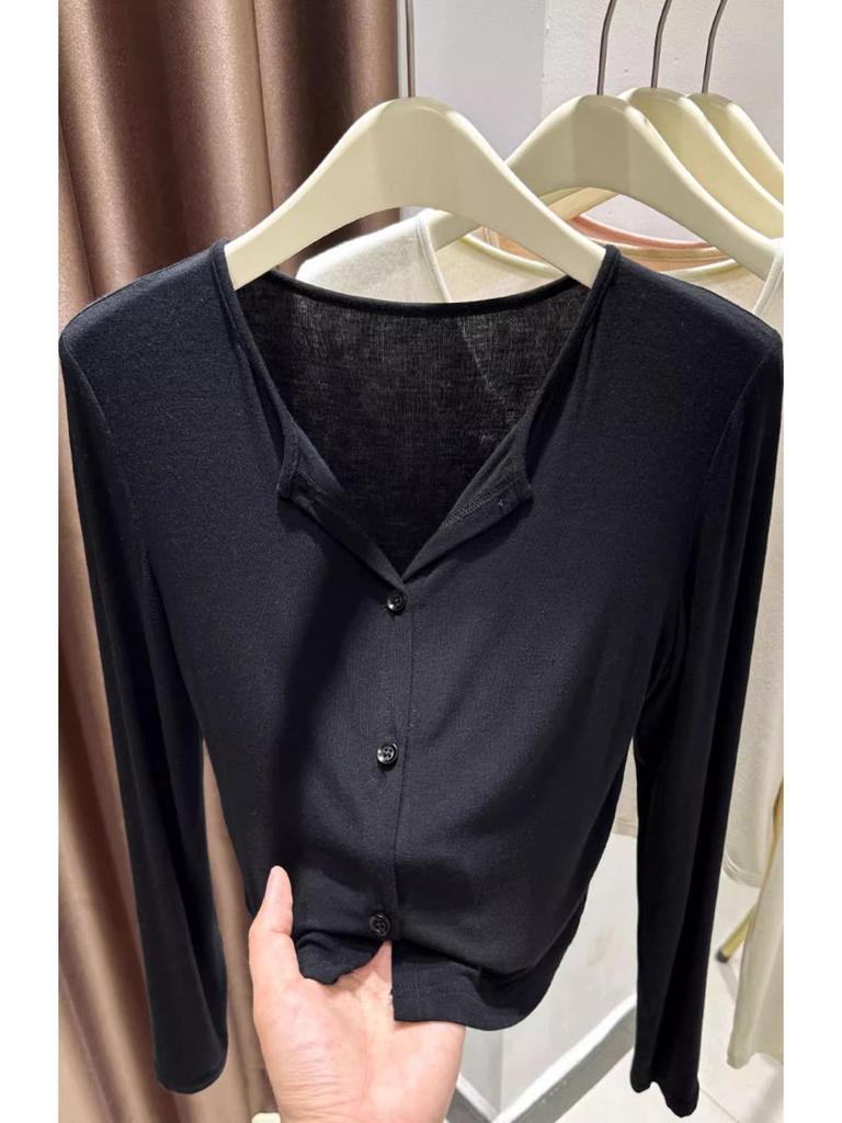 Женский кардиган из модала 'Ледяной шелк' для защиты от солнца – Летняя шаль с длинным рукавом