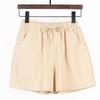 Loose Linen Cotton Hemp Plus Size Student Sports Casual Shorts Women's Wide Leg Pants