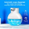 Automatic Touchless Foaming Soap Dispenser Wall-mounted USB/Battery Powered Liquid Soap Dispenser for Hotel Bathroom Kitchen
