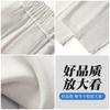 Ice silk linen high waist beige wide-leg pants women's 1116 summer loose drape thin versatile straight pants