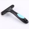 Professional Dog Grooming Rake Long Hair Cat Dog Undercoat Rake Brush for Shedding Matted Loose Hair Knots & Tangles Pet Product