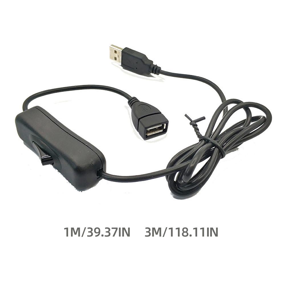 Удлинительный кабель USB2.0 длиной 100/300 см с поддержкой передачи данных с помощью переключателей, удлинительный кабель типа «папа-мама» для передачи данных