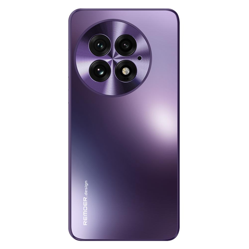 For OnePlus 13 Case Anti-Fall Skin-Touch Matte PC Phone Cover with Metal Lens Ring