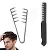 Volumizing Wide-Tooth Hair Styling Comb+Folding Comb Curling Tools Fluffy Texture Ideal For All Hair Types Hairstyling Tools