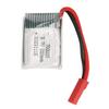 Аккумулятор 3,7 В 220 мАч с красным штекером JST 702025 Li Po 20C, защита от перезарядки и короткого замыкания