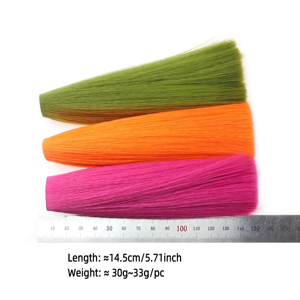 1 шт. синтетический искусственный материал для вязания мушек из волокна Bucktail для нимф, поденок, стримеров, джиг-приманок, приманок для соленой воды