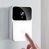 1 комплект, умный Wi-Fi видеодверной звонок с ночным видением, перезаряжаемый звонок, фотозапись, беспроводной дверной звонок для домашней безопасности