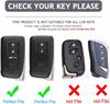 Чехол для ключа Lexus Key Fob Cover, для Lexus ES RX GS GX is LC LS NX RS LX RC Premium Soft TPU Full Cover Protection Key Fob Case Remote Key Holder