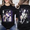 Kanao Tsuyuri Manga Demon Slayer T-shirts Aesthetics Street Vintage Kimetsu No Yaiba Tops 2025 Summer Fashion Women Men Tshirts