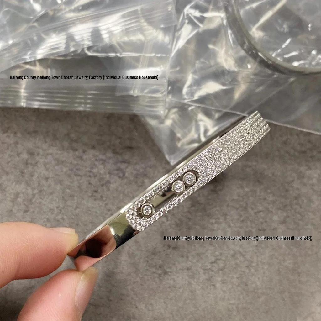 Европейский и американский роскошный браслет со звездой и бриллиантами: Женский золотой браслет для эмоциональной пары