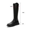 Women's Roman Long Boots Autumn Large Size 41-43 Women's High Quality Shoes Fashion Platform Casual Knight Boots Women Bottes