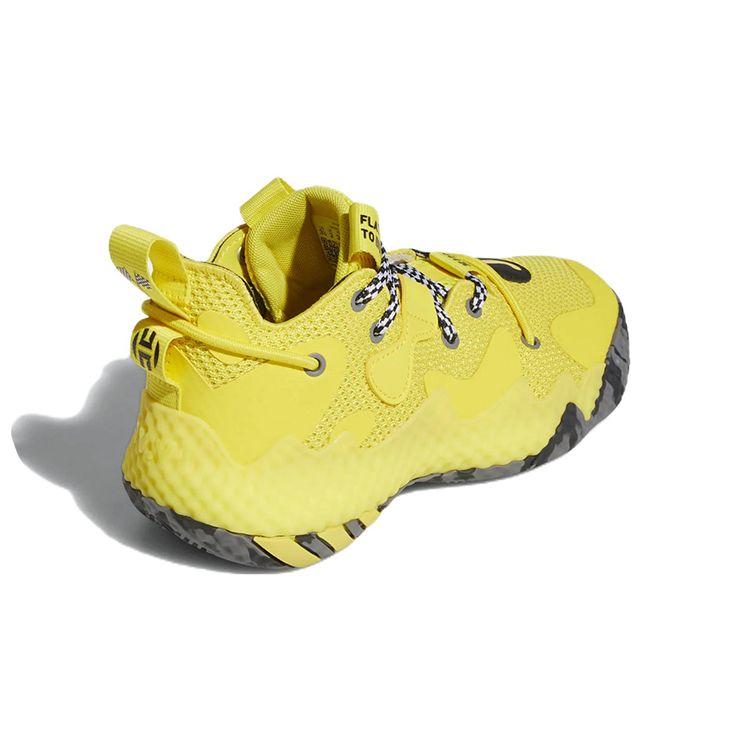 Adidas Харден Вол. 6 J Taxi Детские кроссовки Желтый Impact-Желтый Core-Черный GZ2013