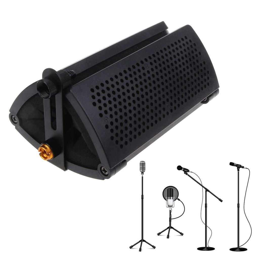 Professional Studio Microphone Soundproof Shield Sound Absorption Reflection Filter Sponge Soundproof Shield
