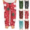 Children's Soft Comfortable Pyjama Bottoms Casual Christmas Print Home Pants