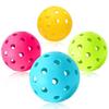 Good Performance 40 Holes Pickleball High Visibility Pickleball Training Ball  Outdoor Courts