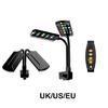 Светодиодная лампа для аквариума полного спектра, USB, с клипсой, с таймером, широкий угол освещения для роста рыб и растений, с изменяемым цветом