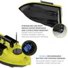 GPS Fishing Bait Boat with 3 Bait Containers Automatic Bait Boat with 400-500M Remote Range