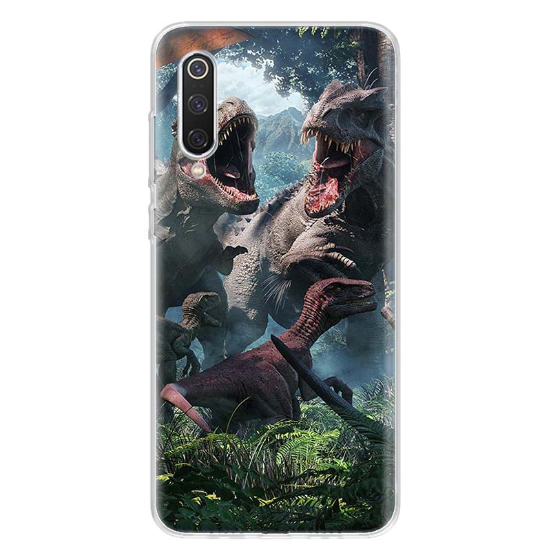 Hot Jurassic Dinosaurs Cover Phone Case For Xiaomi Redmi Note 14 13 12 12S 11 Pro Plus 11S 10 10S 11T 11E Soft Transparent Shell