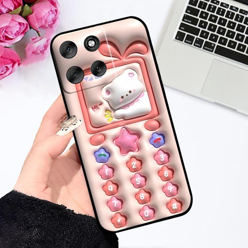 Silicone Case For Motorola G86 Power Phone Cover Fashion Camera Protection Silicone Soft TPU Fundas For Moto G86Power G 86 Shell