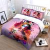 Colorful Abstract Floral Portrait Bedding Duvet Cover Set Duvet Cover Pillowcases  (1*Duvet Cover 2*Pillowcases, without duvet insert)