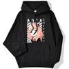 Зимние женские толстовки с капюшоном Anime Anya-Spy X Family Art Printed Sweatshirt Drop Sleeves Pocket Top Strecth warm Funny Woman Streetwear