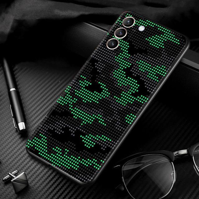 Чехол для мобильного телефона Samsung Galaxy S20 Fe S21 Ultra S10 S9 Plus S10e S10lite, чехол Caso с камуфляжным рисунком, камуфляжный военный армейский чехол
