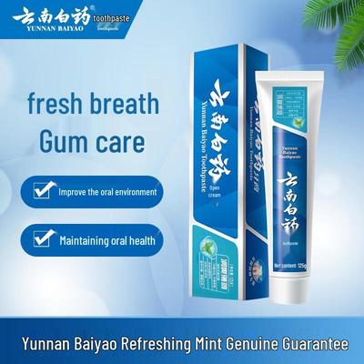 Освежающая мятная зубная паста Yunnan Baiyao