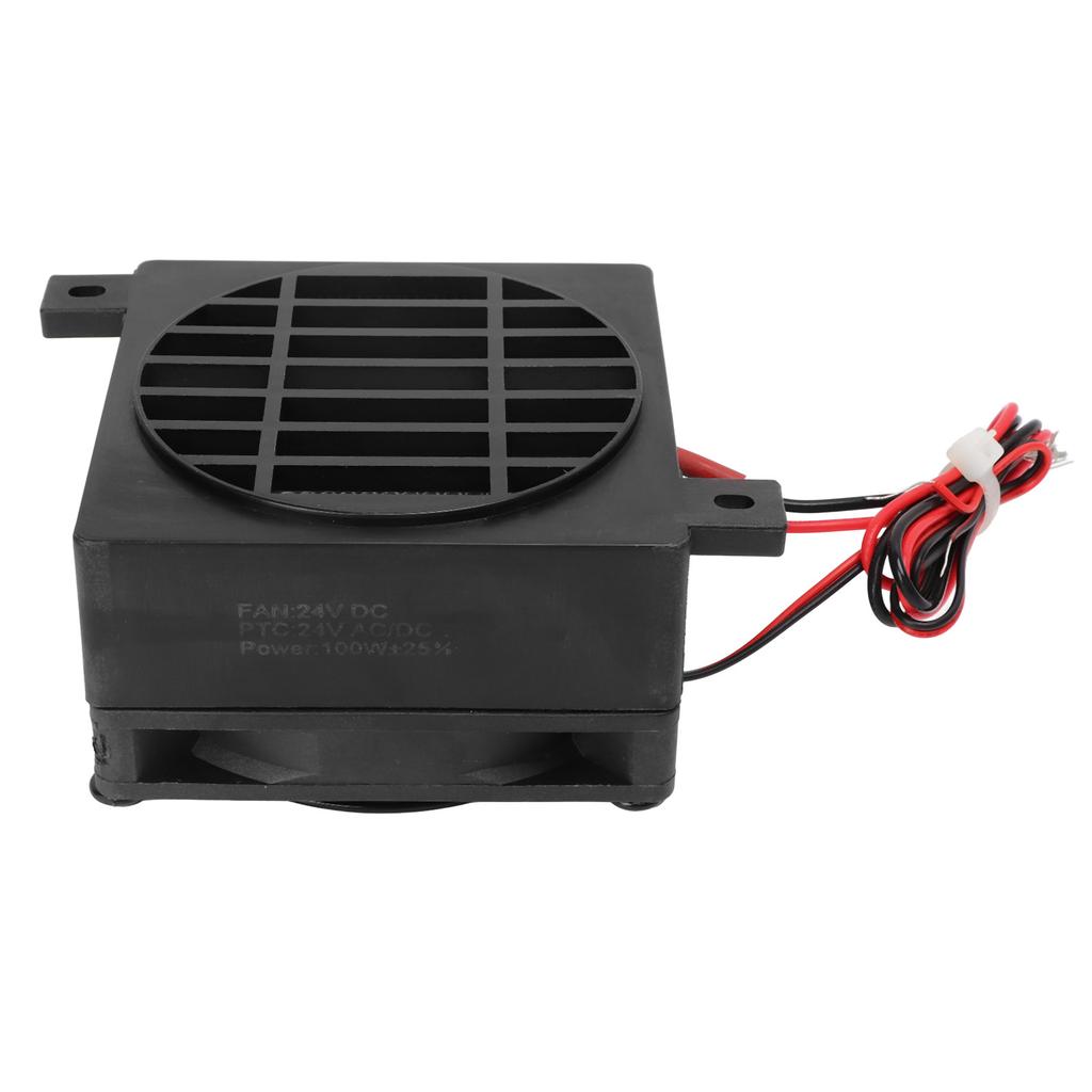 PTC Car Fan Heater Insulated Fast Heating Constant Temperature Energy Saving PTC Car Heating Fan 24V 100W
