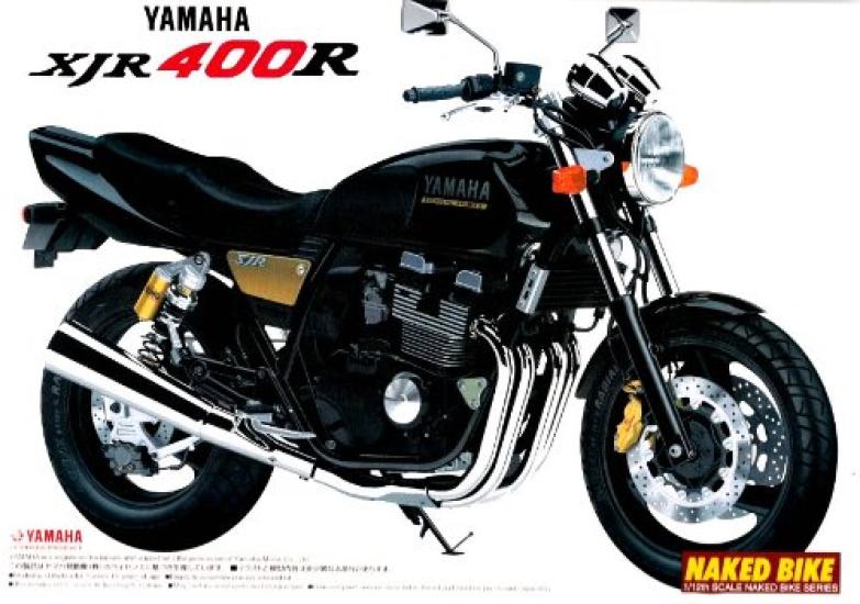Aoshima Bunka Kyozaisha Bike Series Yamaha XJR400R Plastic Model 1/12 No.21
