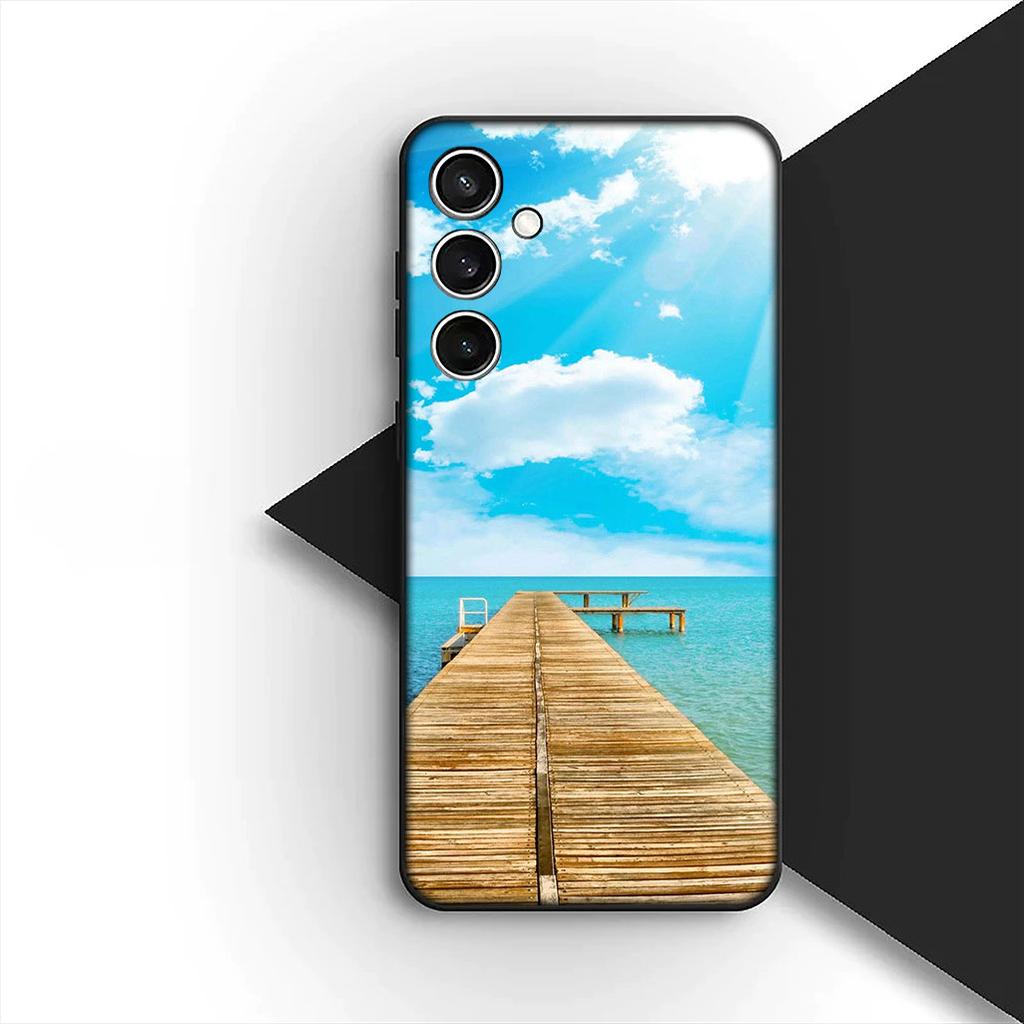 for Apple iPhone 17 16 14 15 Plus Pro Max 16E ProMax + 15Plus 15+ 16+ Casing Case Mountain Universe Galaxy Sea Beach Travel